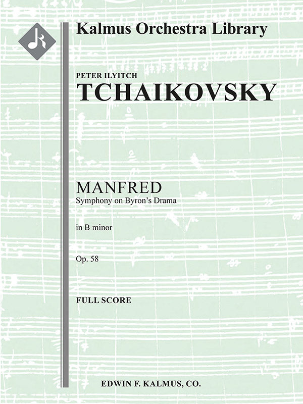 Manfred Symphony, Op. 58 Cover Image