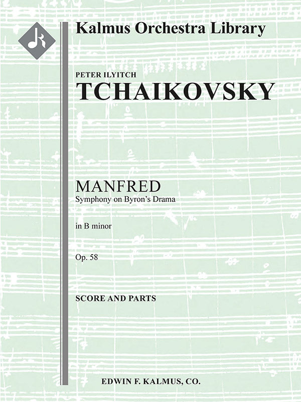 Manfred Symphony, Op. 58 Cover Image