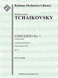 Concerto for Piano No. 1 in B-flat minor, Op. 23 (final version, 1890) Cover Image
