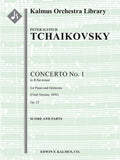 Concerto for Piano No. 1 in B-flat minor, Op. 23 (final version, 1890) Cover Image