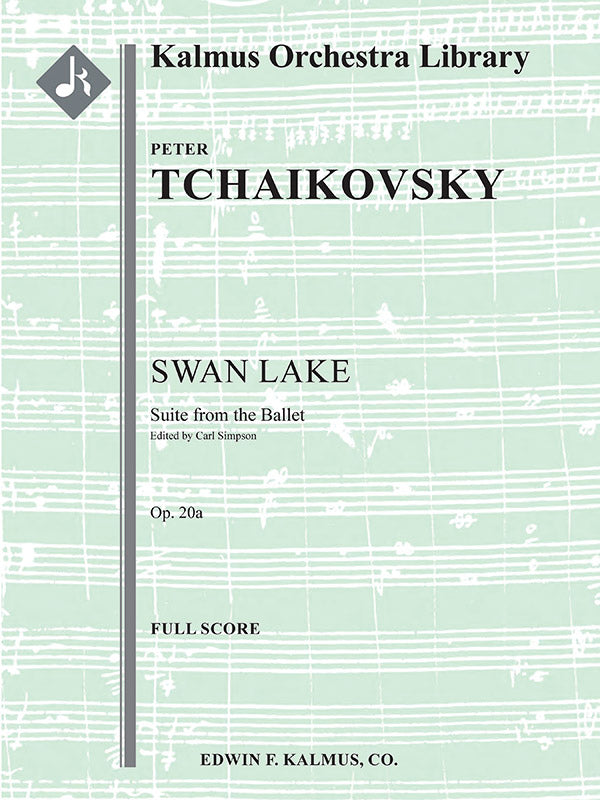 Swan Lake, Op. 20a: Suite [critical ed.] Cover Image