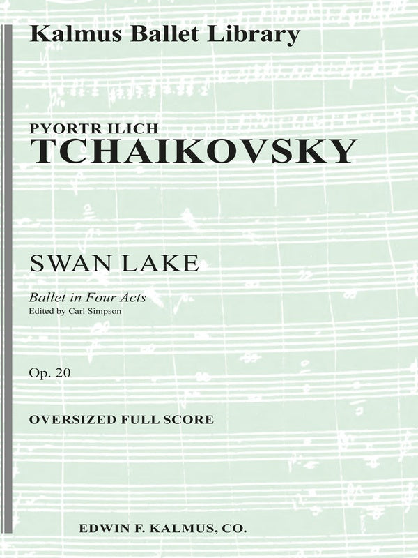 Swan Lake, Op. 20 (complete) [critical ed.) Cover Image