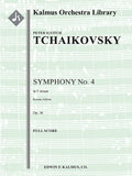 Symphony No. 4 in F minor, Op. 36 (Russian Edition) Cover Image