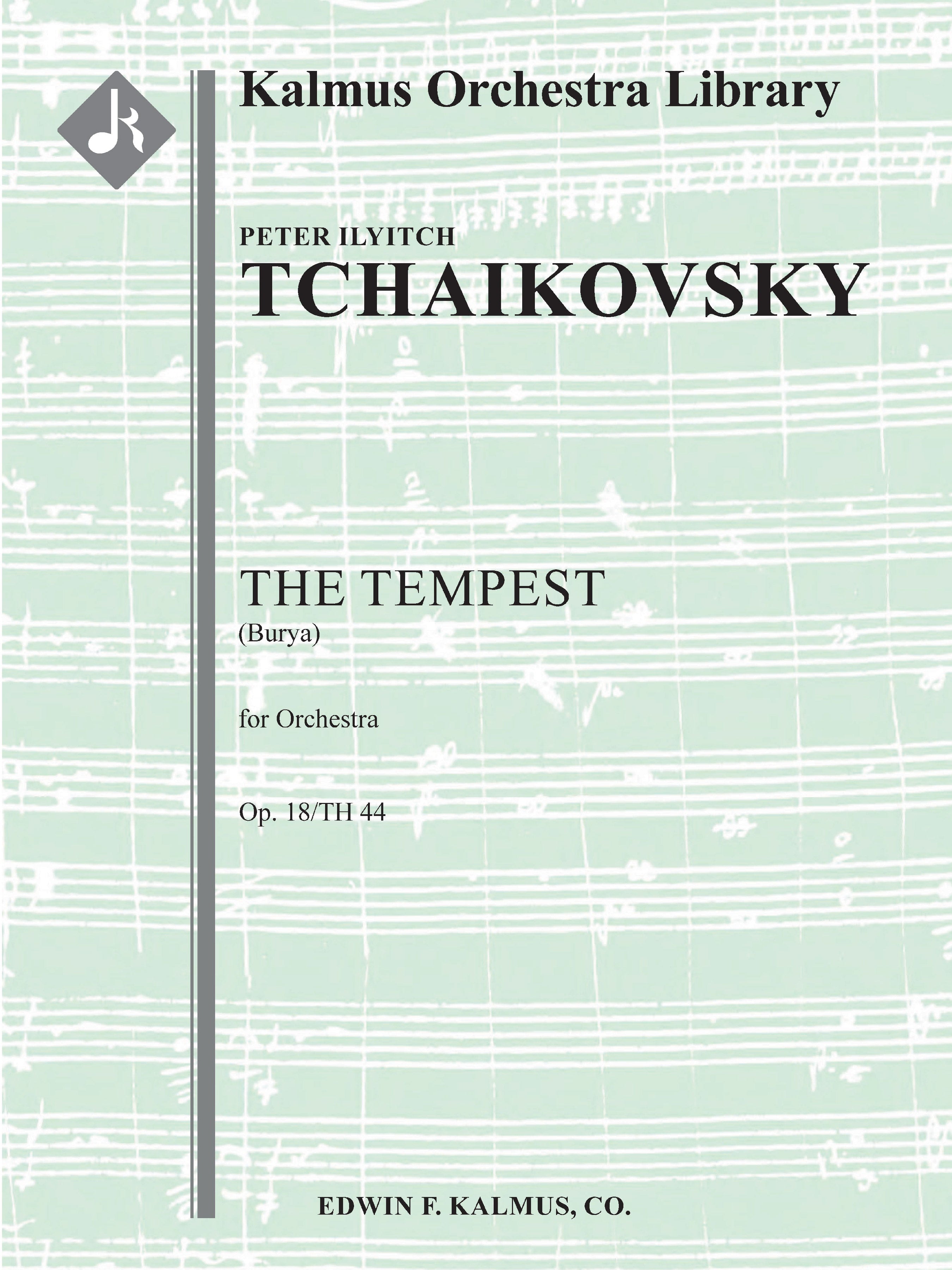 The Tempest (Burya), Op. 18/TH 44 Cover Image