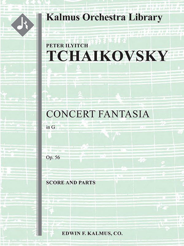 Concert Fantasia in G, Op. 56 (Fantasie de Concert) Cover Image
