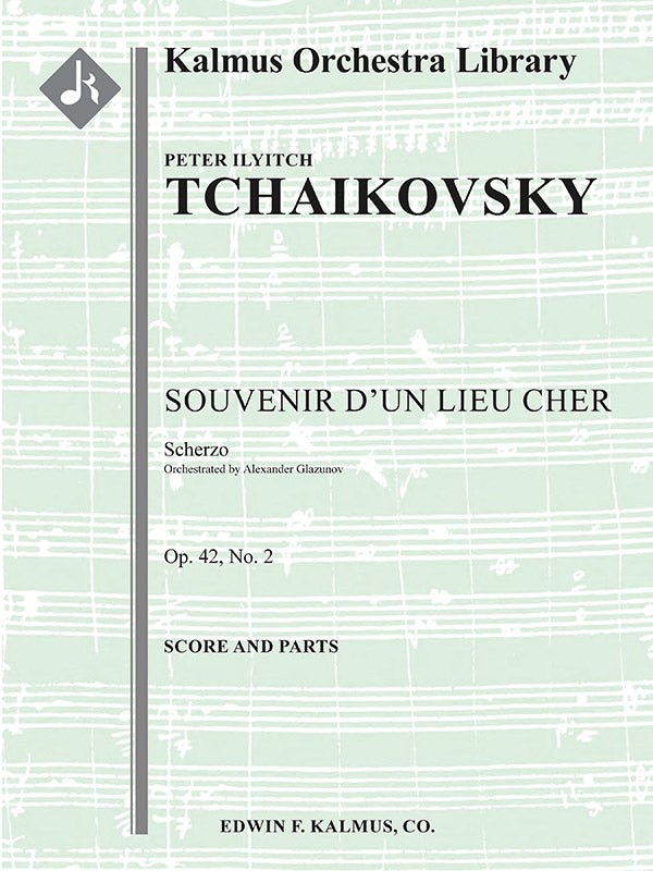 Souvenir d'un Lieu Cher, Op. 42, No. 2: Scherzo Cover Image
