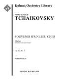 Souvenir d'un Lieu Cher, Op. 42, No. 2: Scherzo Cover Image