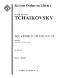 Souvenir d'un Lieu Cher, Op. 42; No. 3: Melodie Cover Image