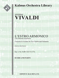 L'Estro Armonico, Op. 3, No. 8: Concerto for Two Violins in A minor, RV 522/ F.I:177 Cover Image
