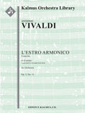 L'Estro Armonico, Op. 3, No. 11: Concerto in D minor, RV 565 / F.IV:11 (Siloti orchestration) Cover Image
