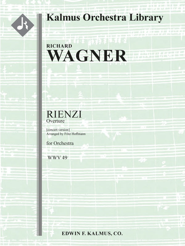 Rienzi, WWV 49: Overture [concert version] Cover Image