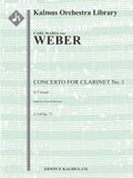 Concerto for Clarinet No. 1 in F minor, J.114/Op. 73 Cover Image