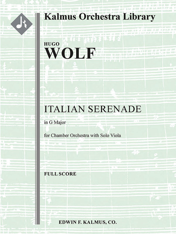 Italian (Italianische) Serenade Cover Image
