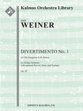 Divertimento No. 1 on Old Hungarian Folk Dances, Op. 20 Cover Image