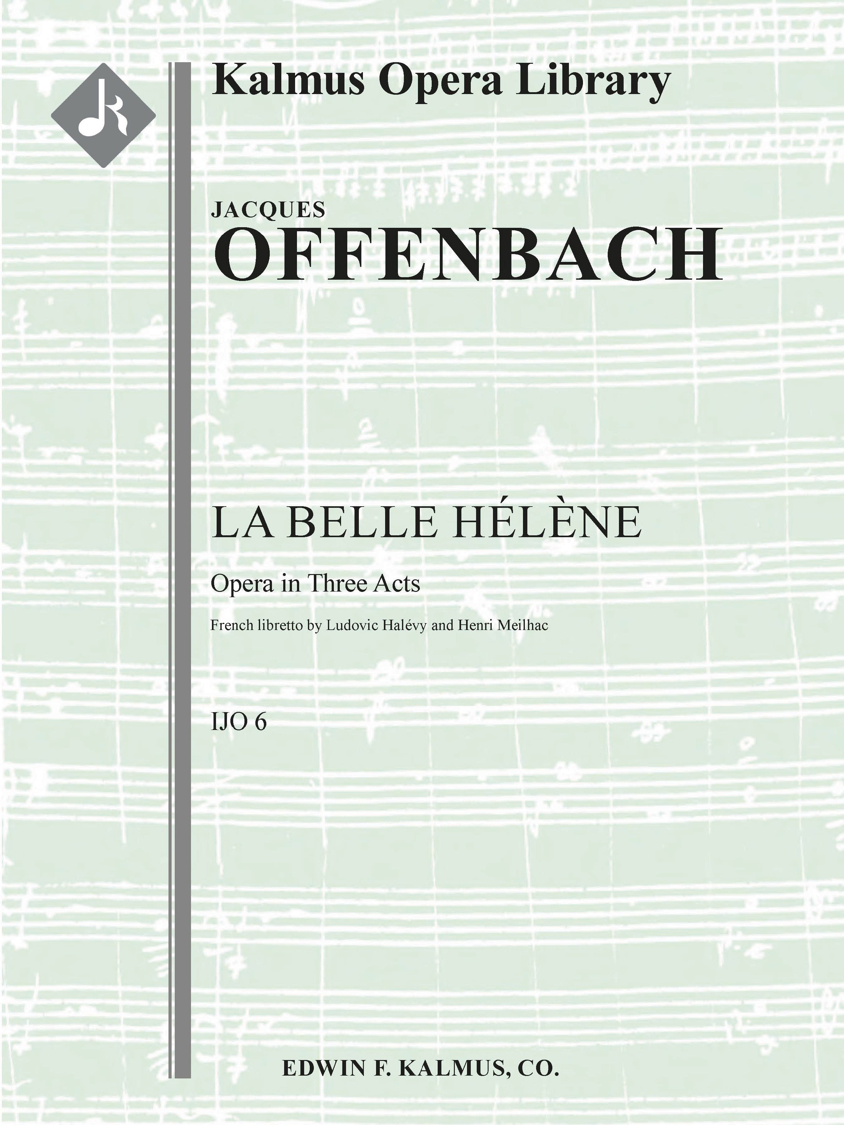 Belle Helene, La (complete operetta) Cover Image