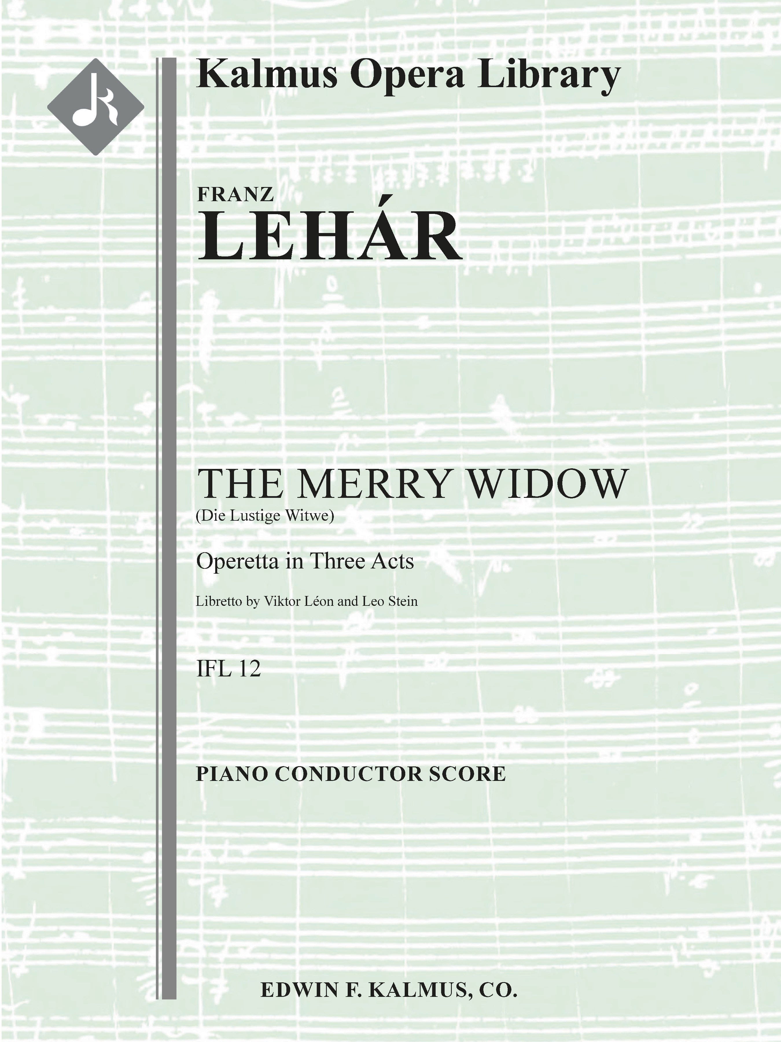 Lustige Witwe, Die (The Merry Widow) Cover Image
