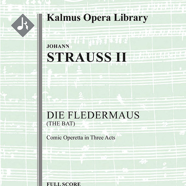 Die Fledermaus (The Bat) (complete opera) Cover Image