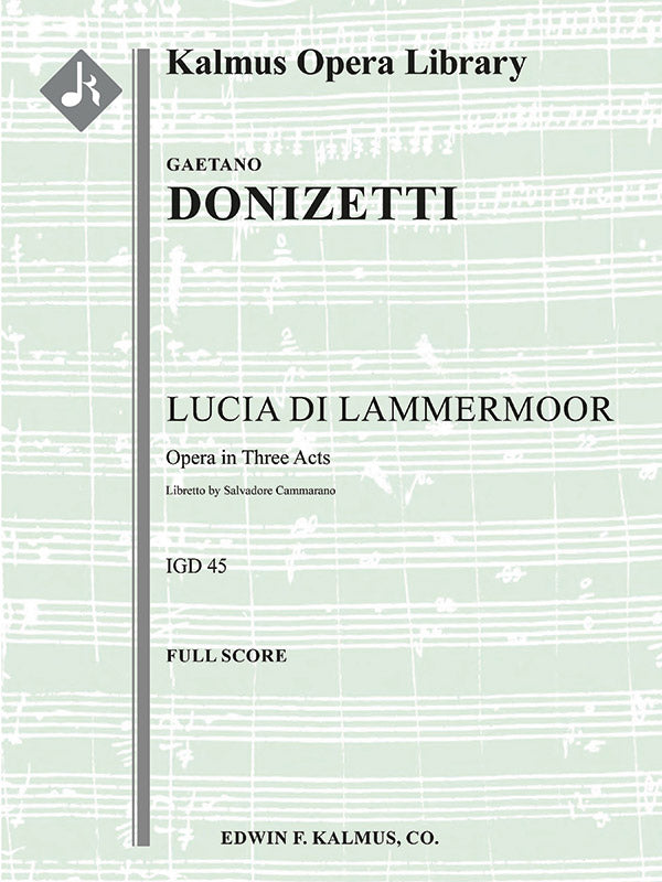 Lucia di Lammermoor Cover Image