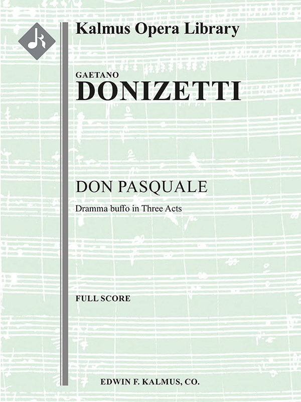 Don Pasquale (complete) Cover Image