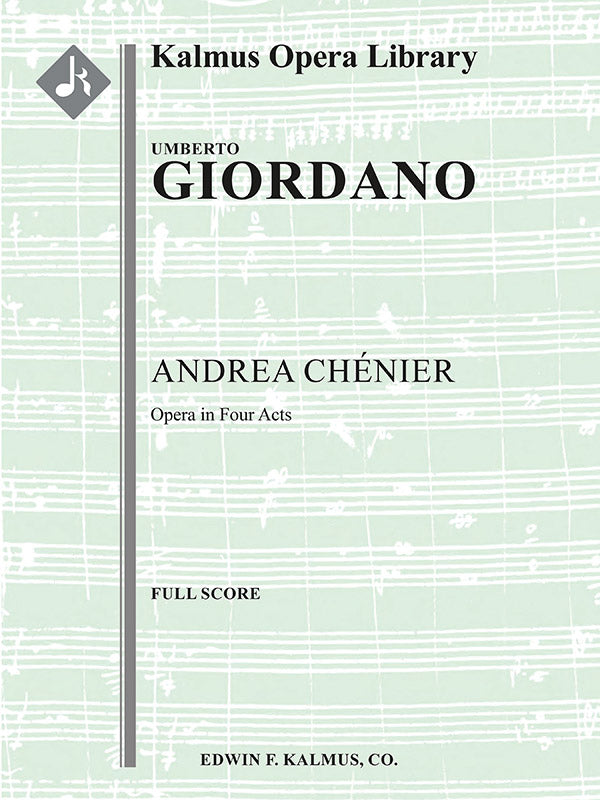 Andrea Chenier (complete) Cover Image