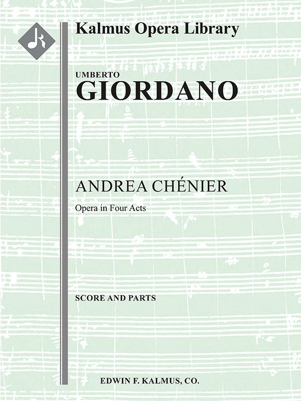 Andrea Chenier (complete) Cover Image