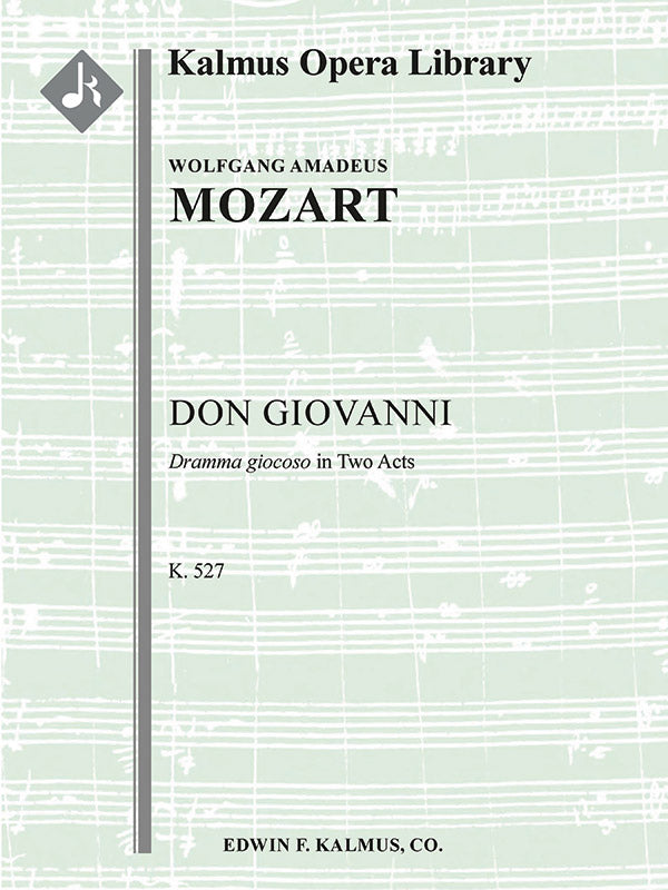Don Giovanni, K. 527 (complete) Cover Image