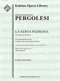 La Serva Padrona (The Maid as Mistress) [English text] Cover Image