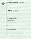 Boheme, La, SC 67 [complete, original orchestration] Cover Image