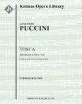 Tosca (original orchestration) Cover Image