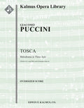 Tosca (original orchestration) Cover Image