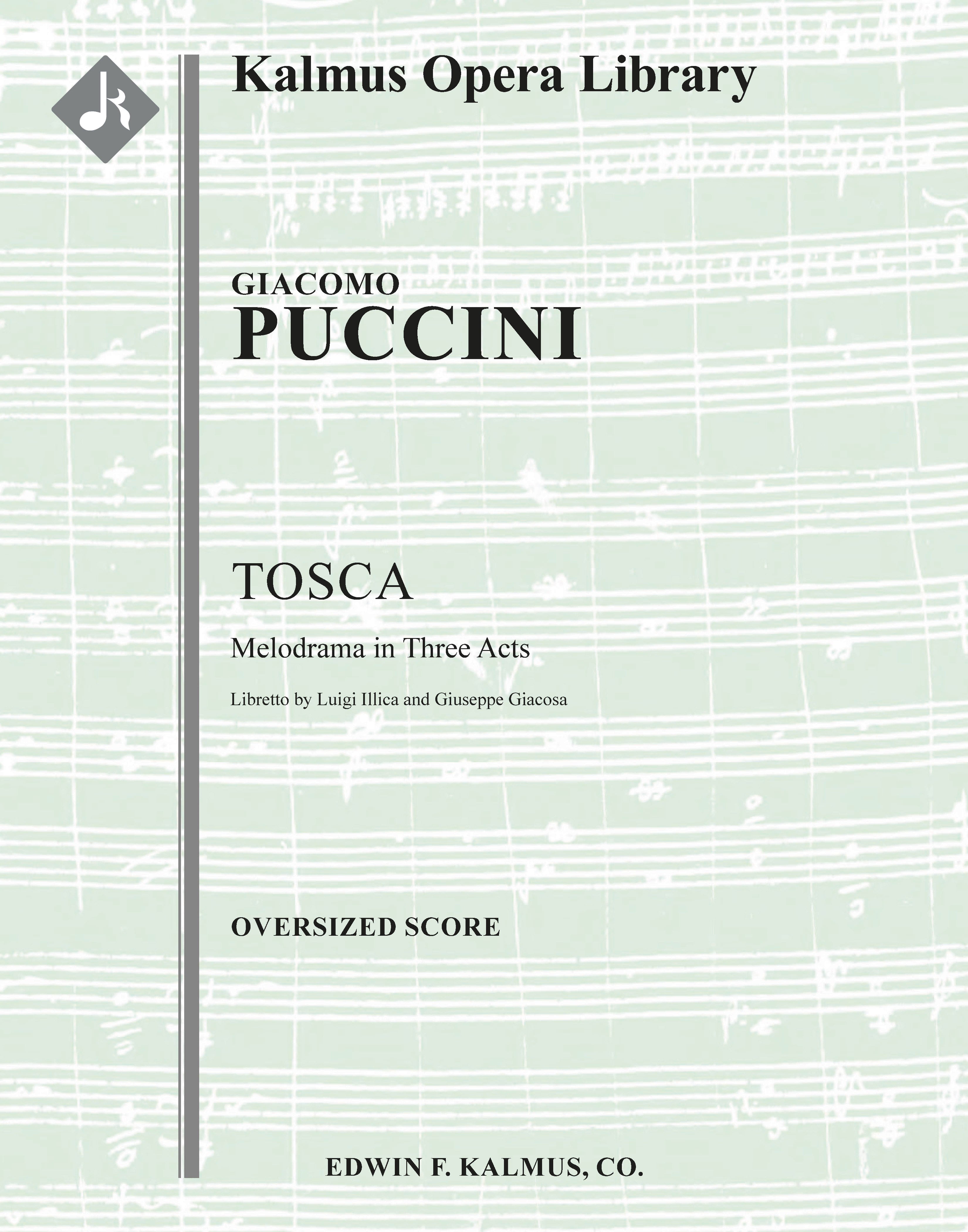 Tosca (original orchestration) Cover Image