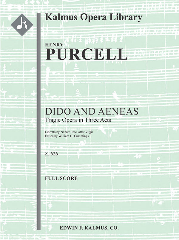 Dido and Aeneas, Z. 626 Cover Image