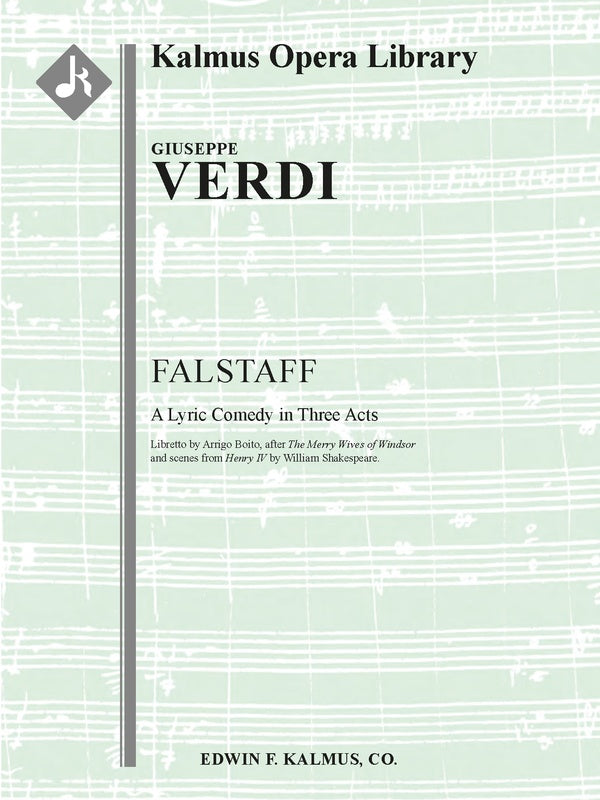 Falstaff (complete) Cover Image