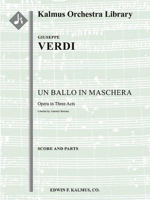 Un Ballo in Maschera (complete) Cover Image