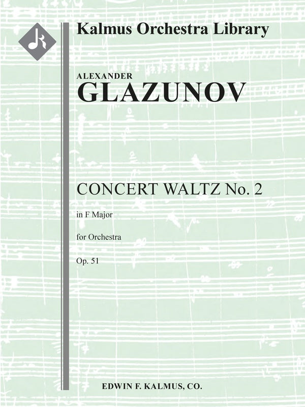 Concert Waltz No. 2 in F, Op. 51 Cover Image