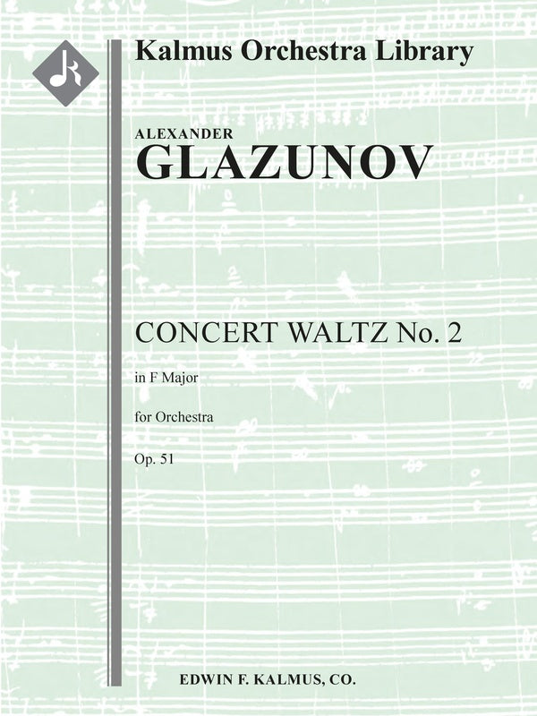 Concert Waltz No. 2 in F, Op. 51 Cover Image