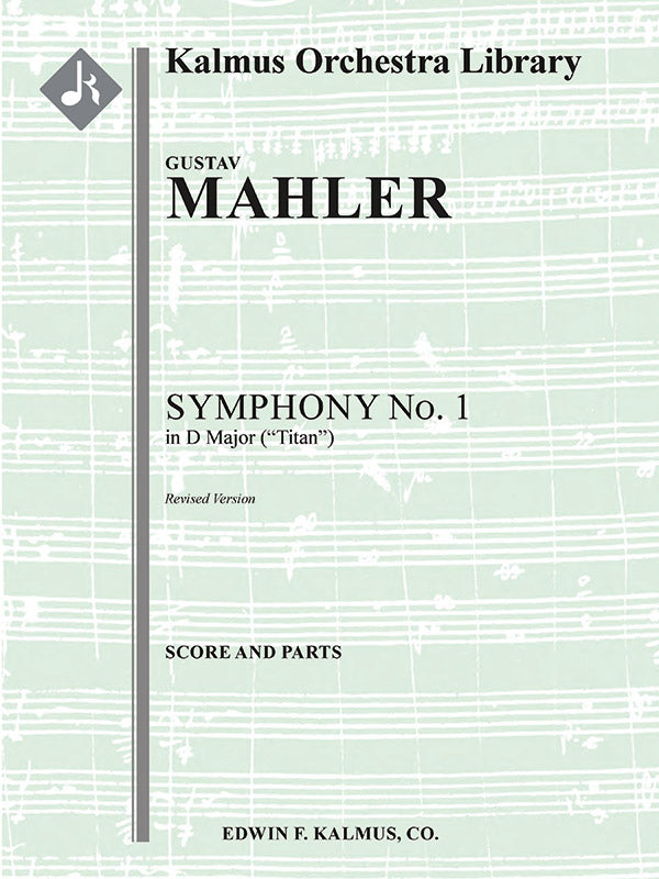 Symphony No. 1 in D "Titan" (revised version) Cover Image