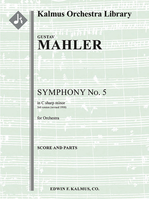 Symphony No. 5 in C-sharp minor (3rd version) Cover Image
