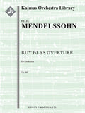Ruy Blas Overture, Op. 95/ MWV P 15 Cover Image