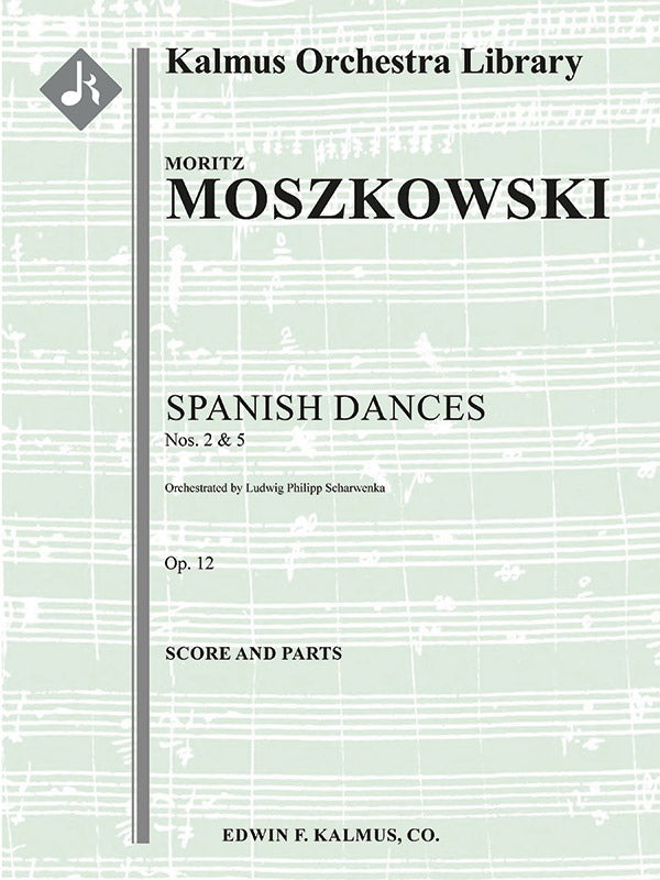 Spanish Dances, Op. 12; Nos. 2 and 5 [arrangement] Cover Image