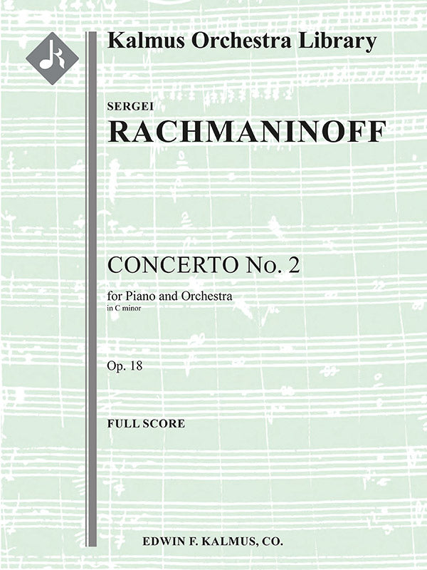 Concerto for Piano No. 2 in C minor, Op. 18 Cover Image