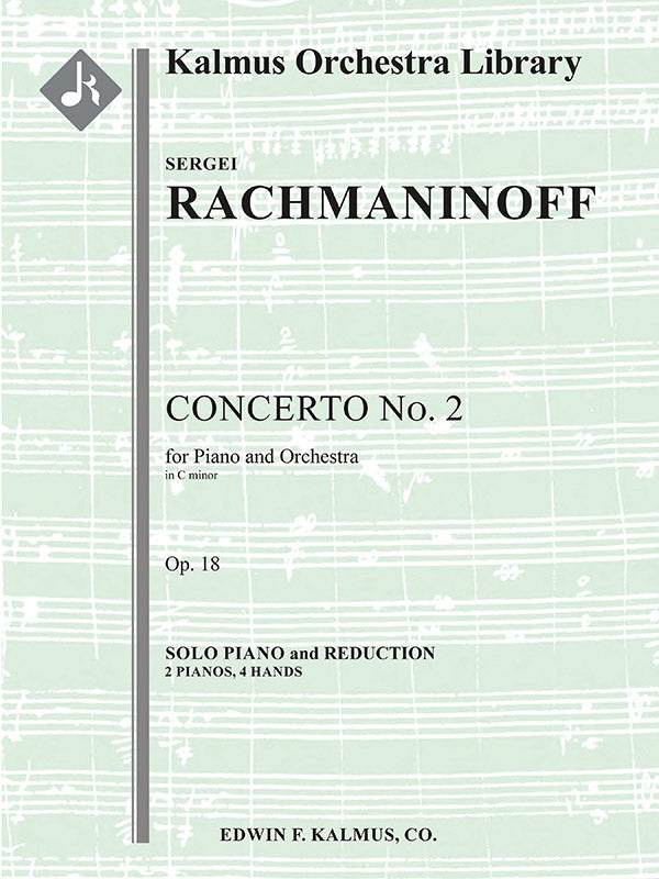 Concerto for Piano No. 2 in C minor, Op. 18 Cover Image