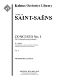 Concerto for Cello No. 1 in A minor, Op. 33 Cover Image