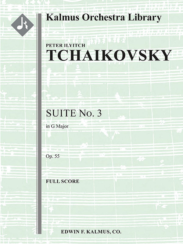 Suite No. 3 in G, Op. 55 Cover Image