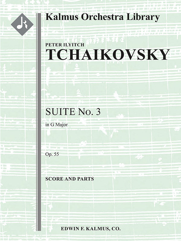 Suite No. 3 in G, Op. 55 Cover Image
