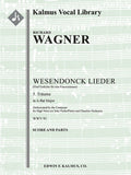 Wesendonck Lieder: No. 5, Traume [composer's transcription - A-flat] (Fuenf Gedichte fuer eine Frauenstimme) Cover Image