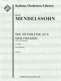 Heimkehr aus der Fremde, Die (Son and Stranger), Op. 89: Overture Cover Image