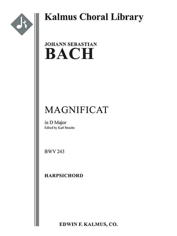Magnificat in D, BWV 243 Cover Image