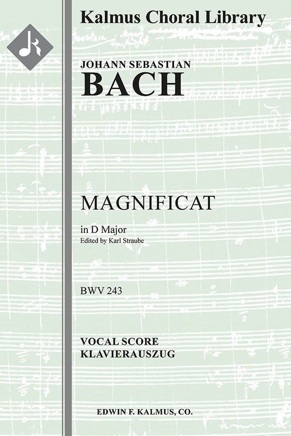 Magnificat in D, BWV 243 Cover Image