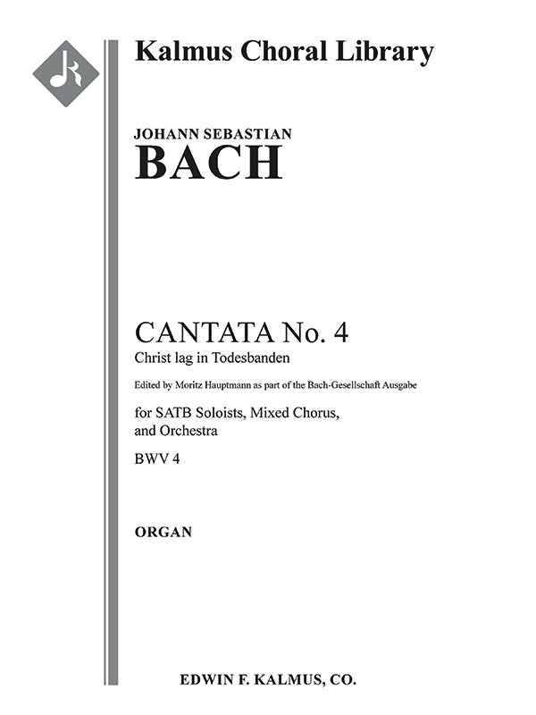 Cantata No. 4: Christ lag in Todesbanden, BWV 4 (3rd version) Cover Image